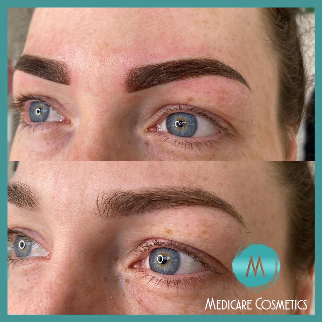 Permanent eyebrows online near me