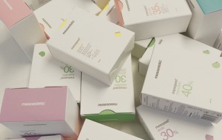 Boxes of chemical peels